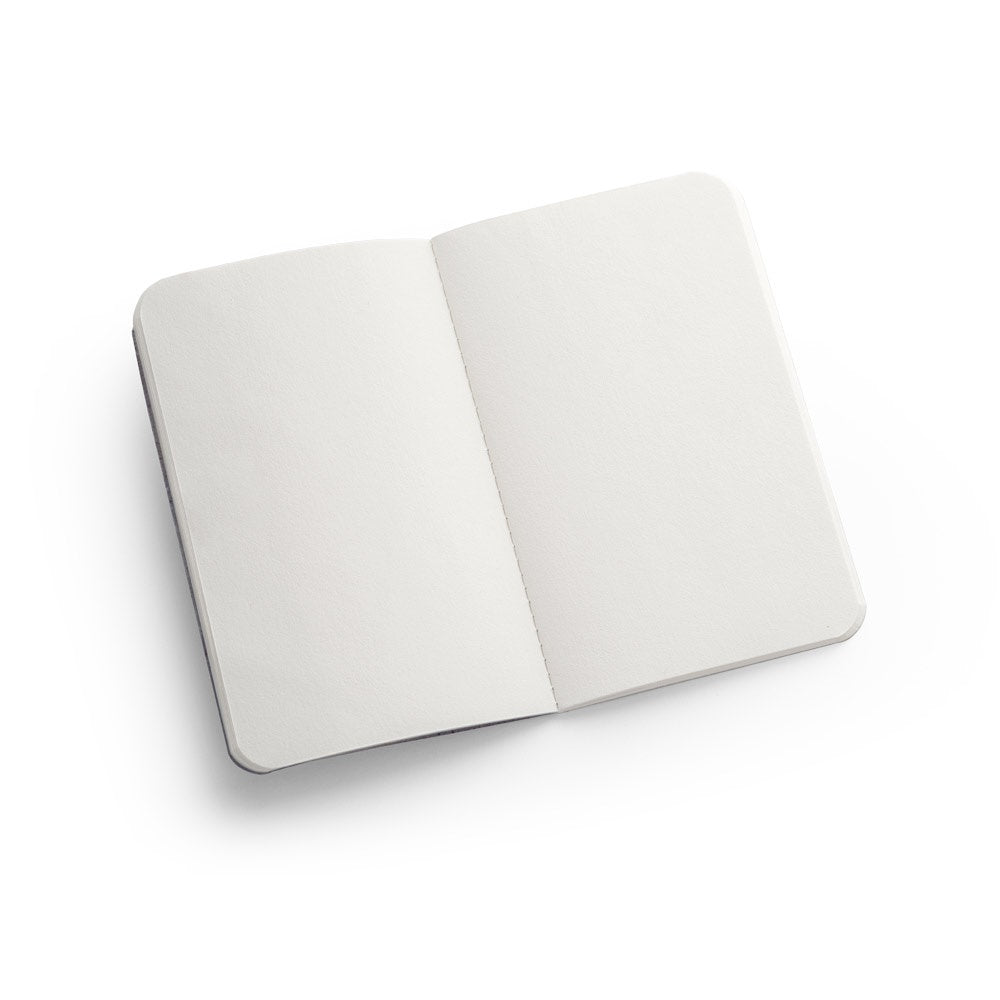 COFFEEPAD SOFT. A6 notepad with flexible cover made from coffee husk waste (66%)