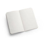 COFFEEPAD SOFT. A6 notepad with flexible cover made from coffee husk waste (66%)