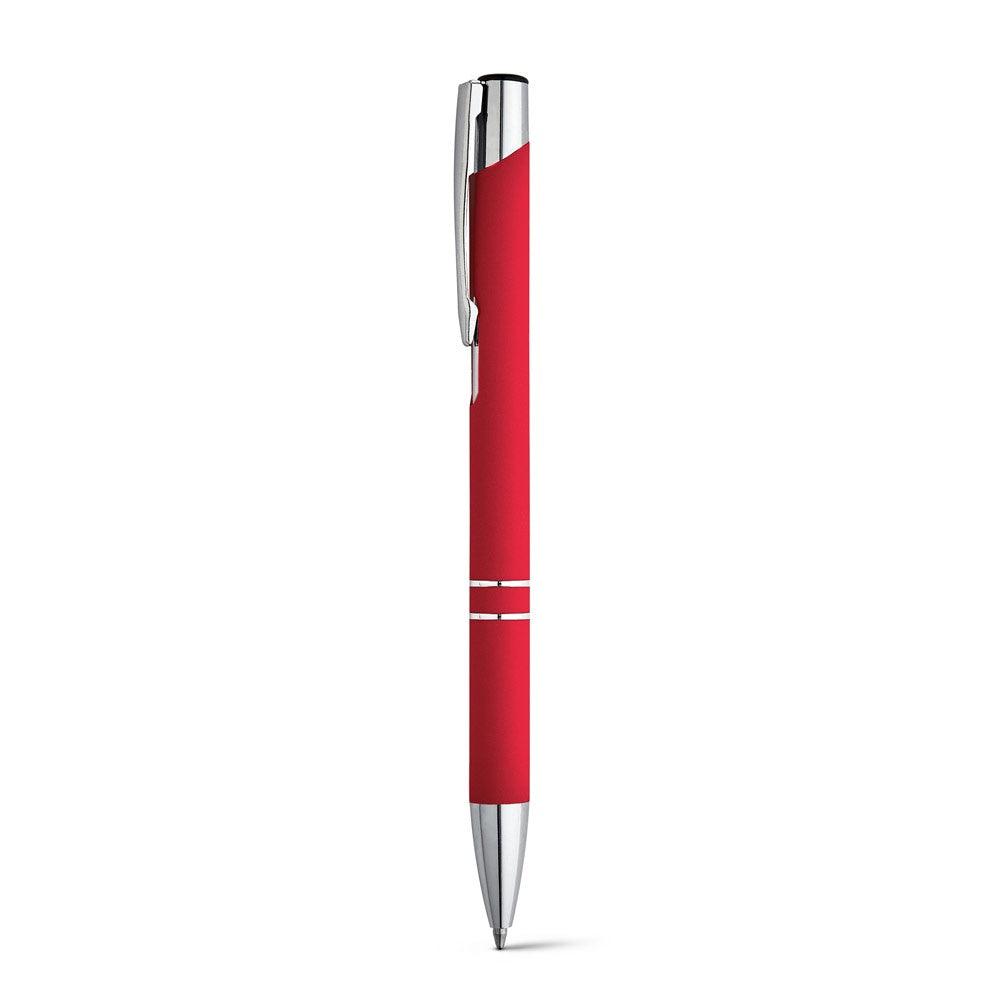 BETA SOFT. Soft touch aluminium ball pen