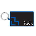 80mm Rectangle Keyring