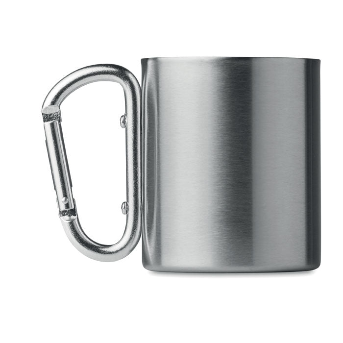 Branded Metal mug & carabiner handle