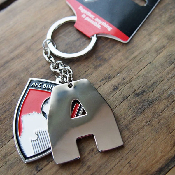 Stamped Hard Enamel Keyring (50mm)