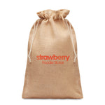 Branded Large jute gift bag