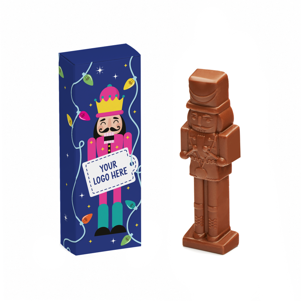 Branded Matchbox of a Milk Chocolate Nutcrackers
