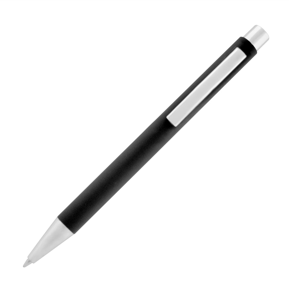 TRAVIS SOFT FEEL ball pen with chrome trim
