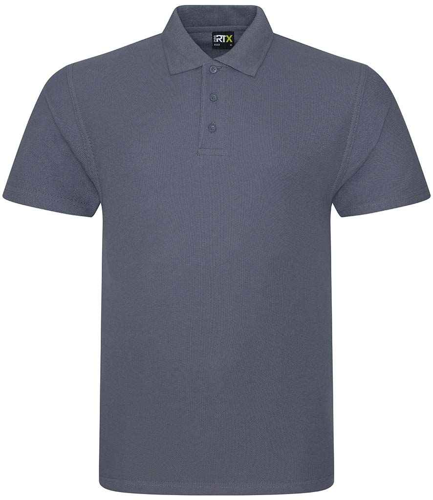 Pro RTX Pro Piqué Polo Shirt Solid Grey