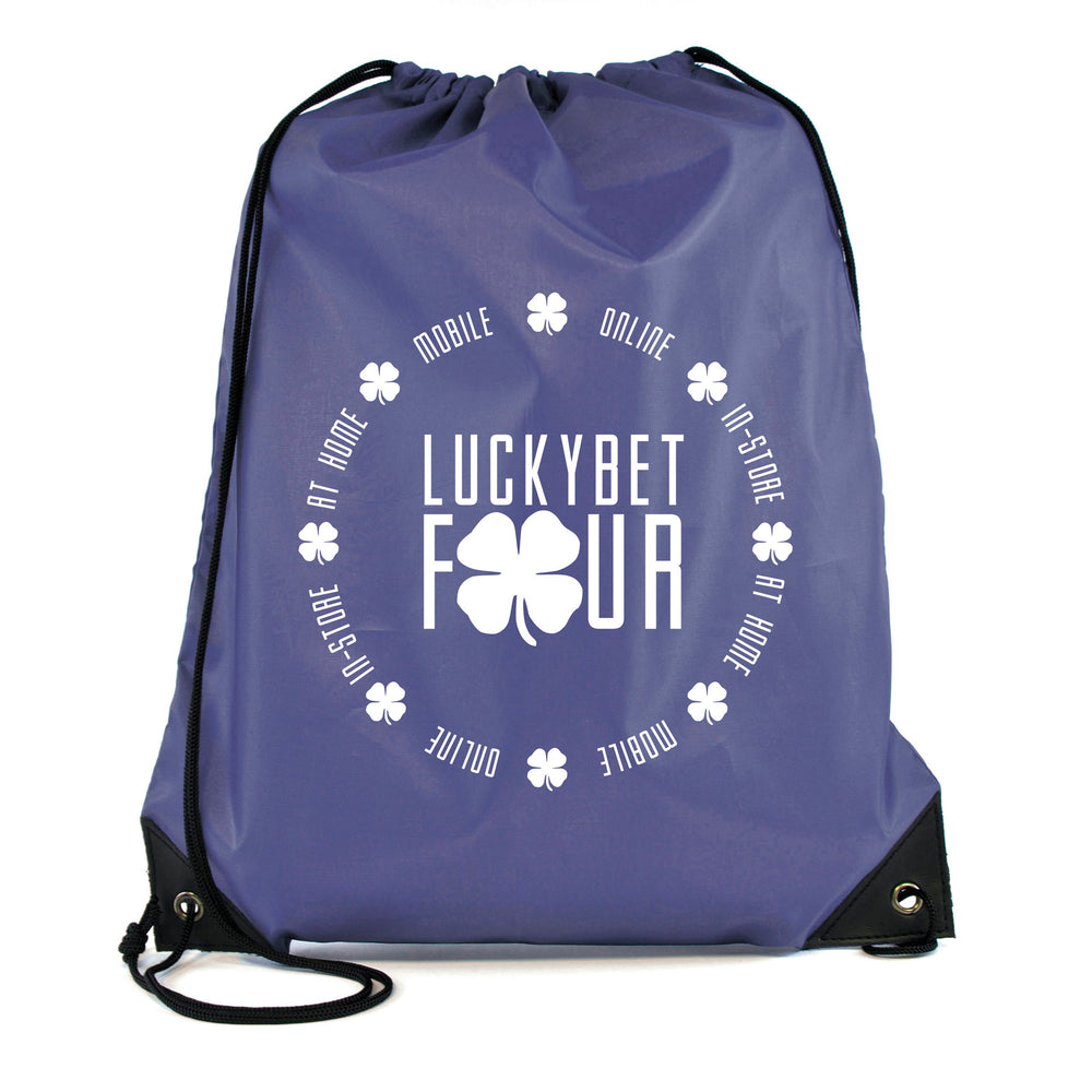 Pegasus Plus Drawstring Bags Navy Blue