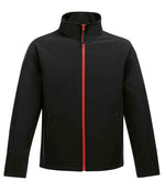 Regatta Ablaze Printable Soft Shell Jacket Black/Classic Red