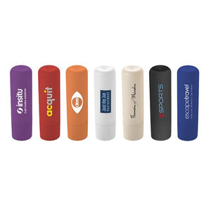 Lip Balm Stick White Recycled Container& Cap (UK PRINTED)