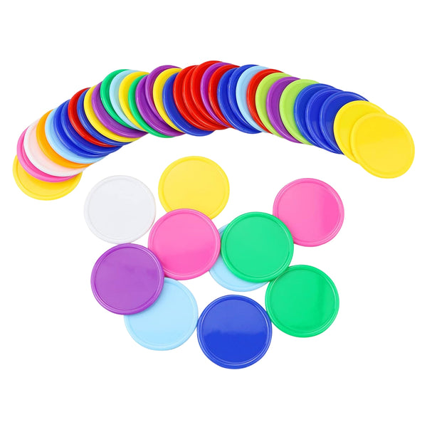 Printed Plastic Tokens - 25mm
