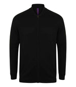 Henbury Unisex Zip Through Cardigan