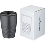 Branded Geo 350 ml copper vacuum insulated tumbler