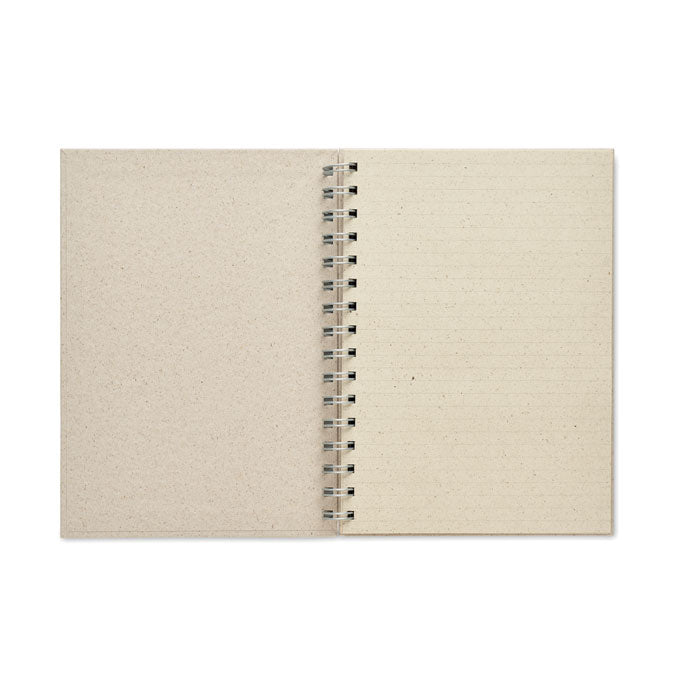 A5 grass notebook 80 lined Ring-bound