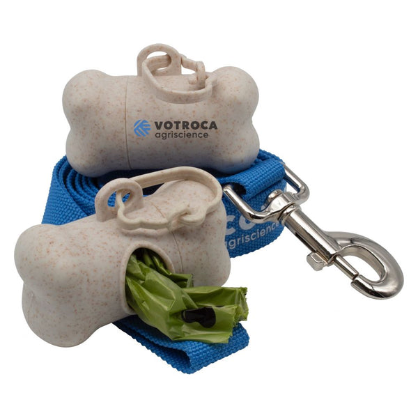 Branded Wheat Straw Plastic Dog Poop Bag Dispenser