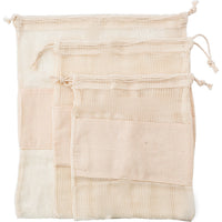 Mincarlo Natural cotton mesh bags