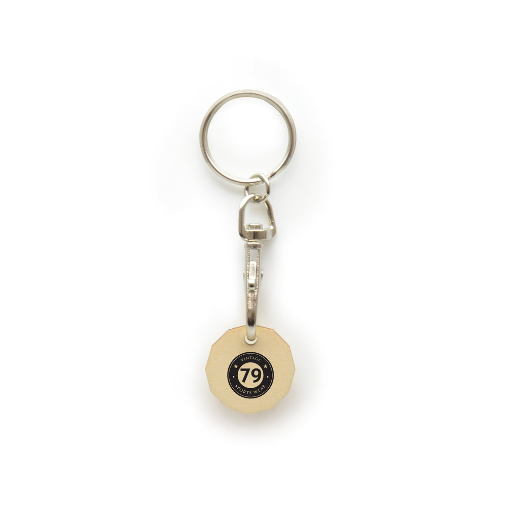 Wooden 12-sided Trolley Coin