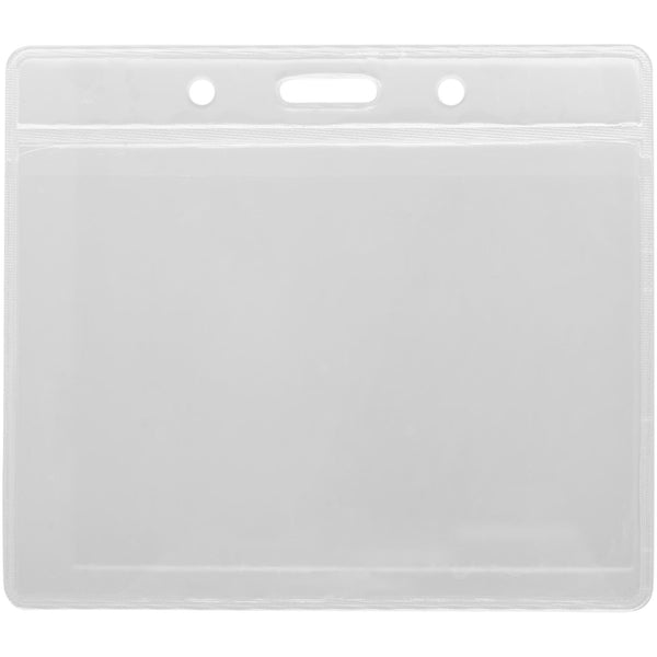 Branded Serge transparent badge holder