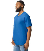 Gildan SoftStyle® V Neck T-Shirt Royal Blue