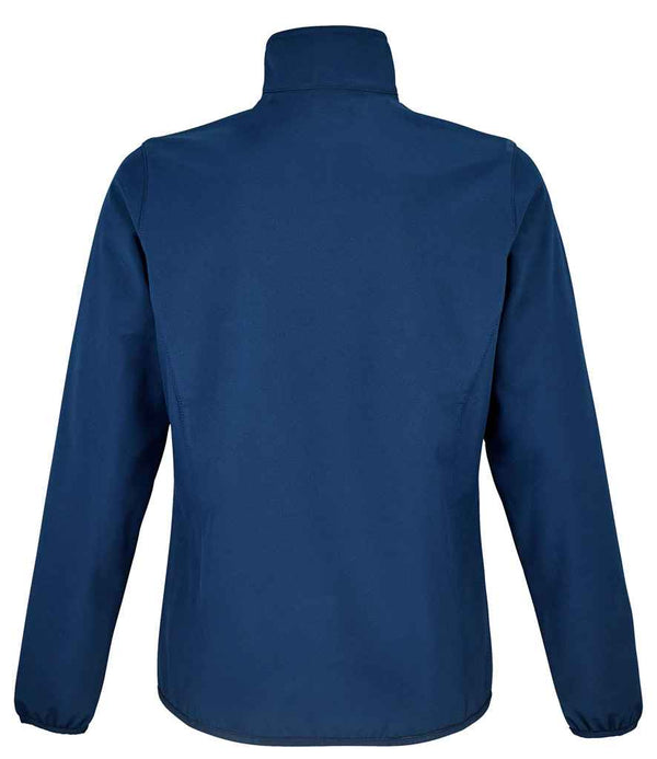 SOL'S Ladies Falcon Recycled Soft Shell Jacket Abyss Blue