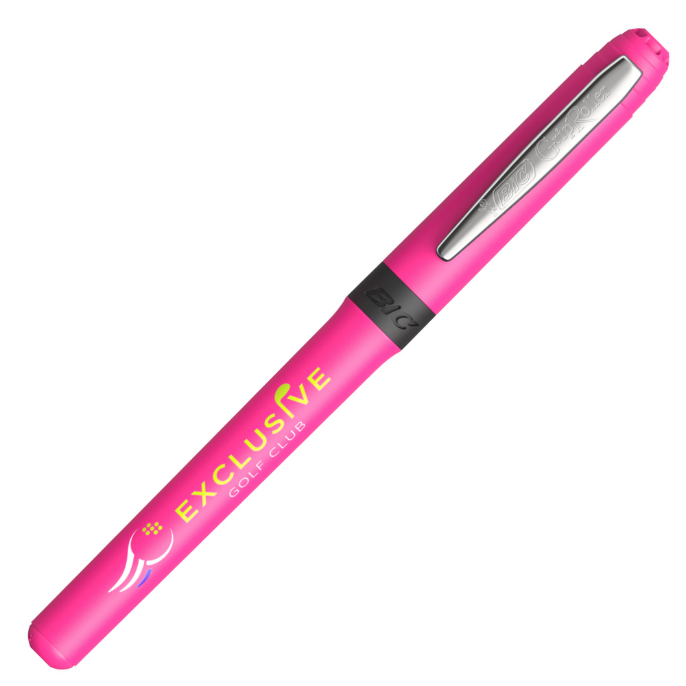 BIC® Grip Roller Pink with Black Ink