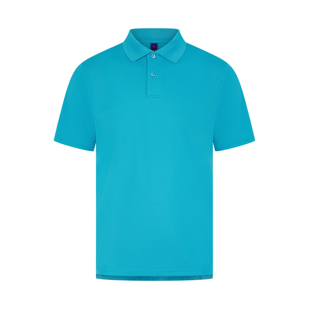 Henbury Coolplus® Wicking Piqué Polo Shirt