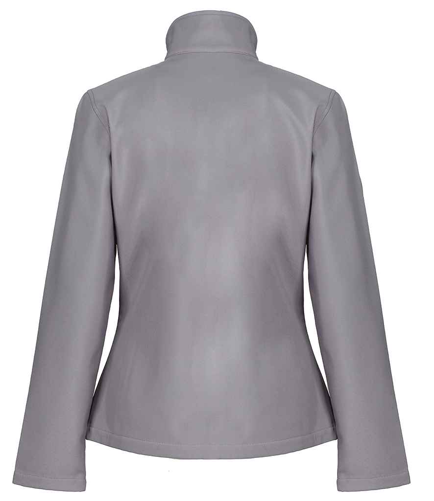 Regatta Ladies Ablaze Printable Soft Shell Jacket Rock Grey/Black