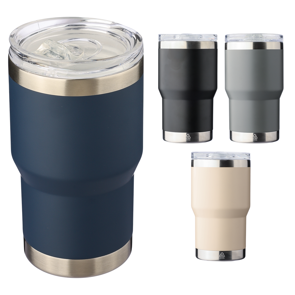 The Ayen - Recycled stainless steel double walled travel mug (350ml)