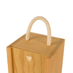 Branded Wine Bottle Box Natural