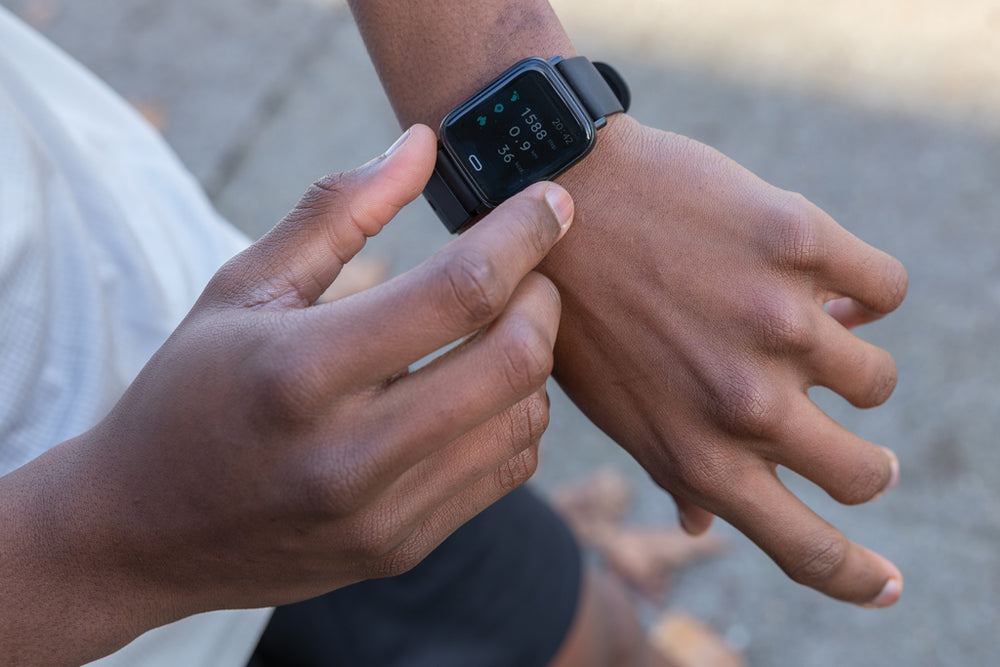 Branded RCS recycled TPU Fit Watch