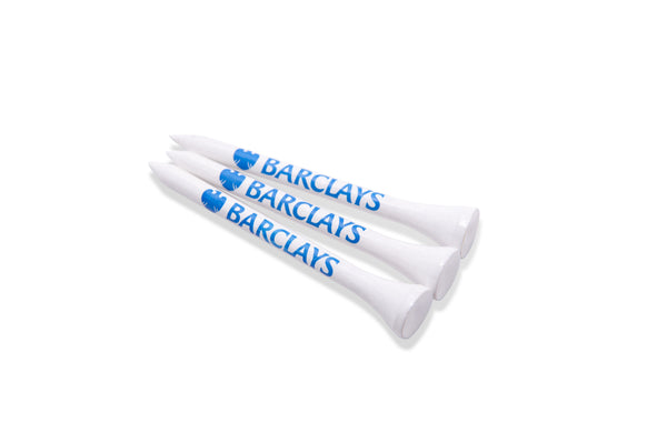 70 Mm Bamboo Golf Tees White
