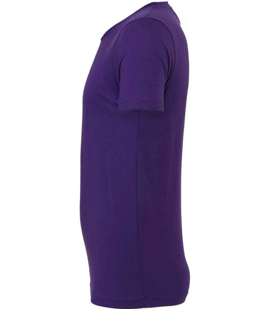 Canvas Unisex Crew Neck T-Shirt Team Purple