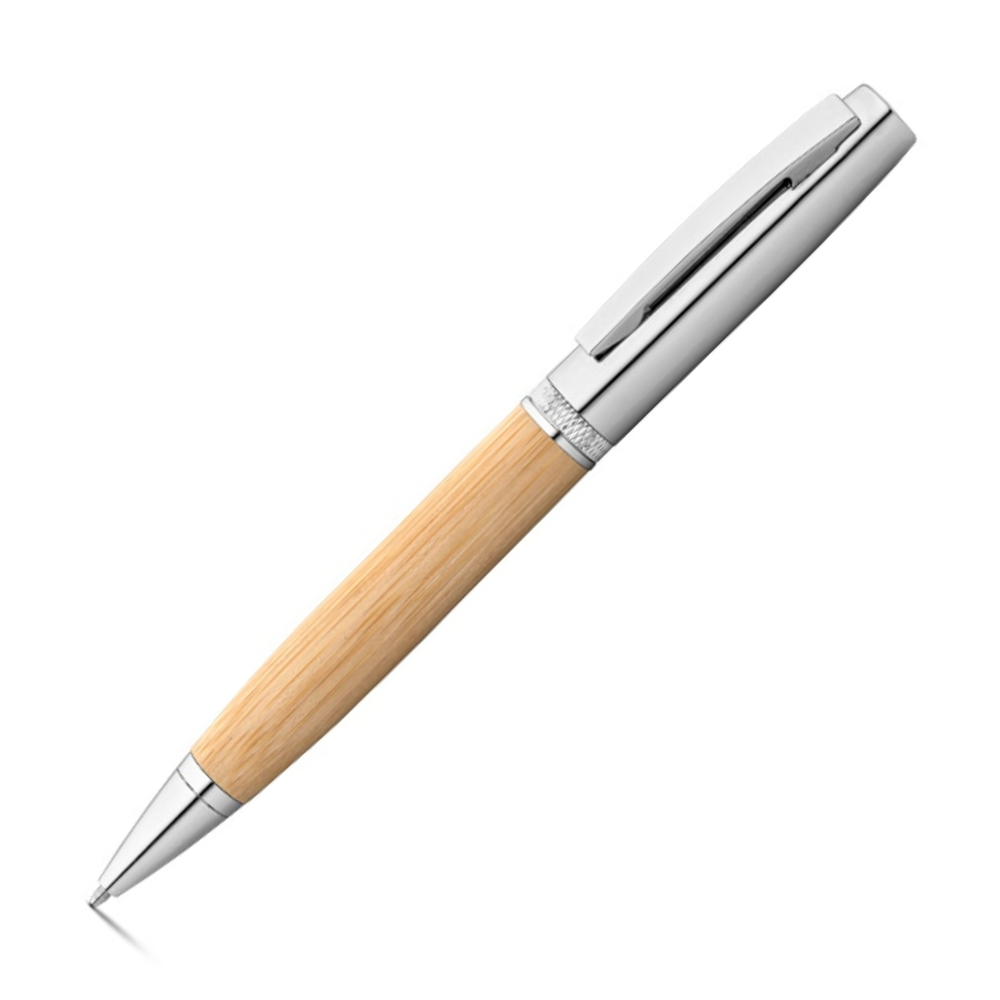 Fuji Bamboo and Metal Ballpen in Case