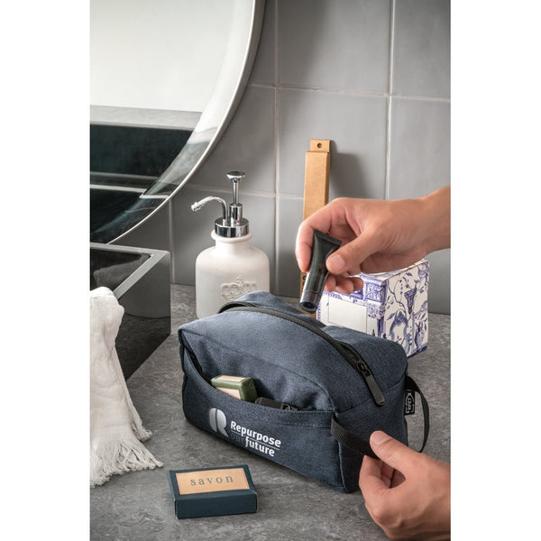 REPURPOSE BAG. Toiletries bag in PET (100% rPET) 600D