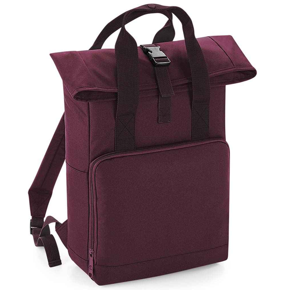 BagBase Recycled Twin Handle Roll-Top Backpack