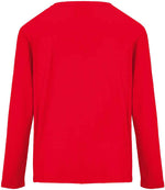 SOL'S Ladies Monarch Long Sleeve T-Shirt Red