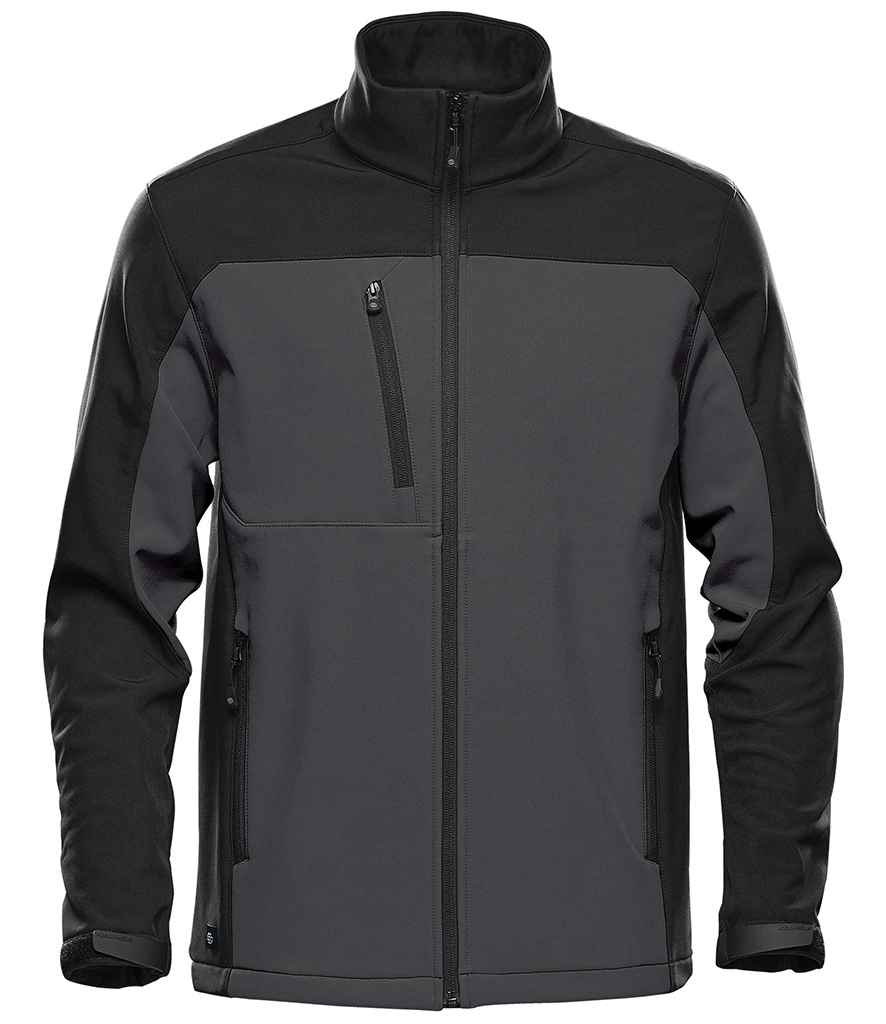 Stormtech Cascades Soft Shell Jacket Dolphin/Black