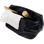 Branded Birkhouse Leather toiletry bag