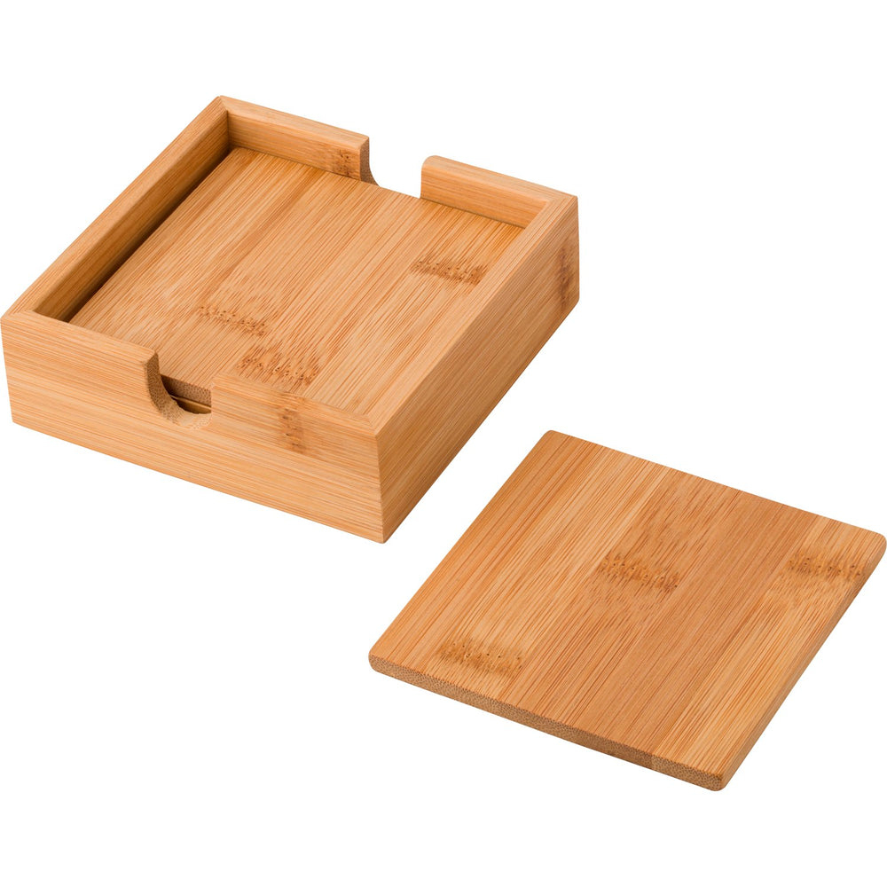 Gaskan Bamboo coaster set