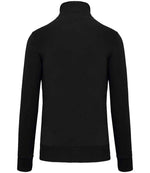 Kariban Zip Neck Sweatshirt Black