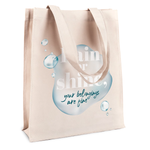 Branded 5oz Water Repellent Tote Bag