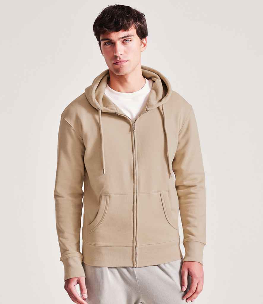 Anthem Organic Full Zip Hoodie Desert Sand