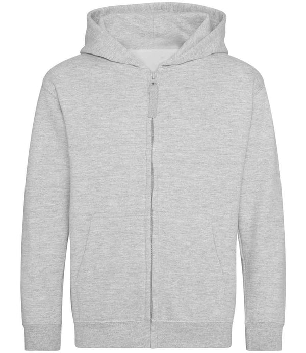 AWDis Kids Zoodie Heather Grey