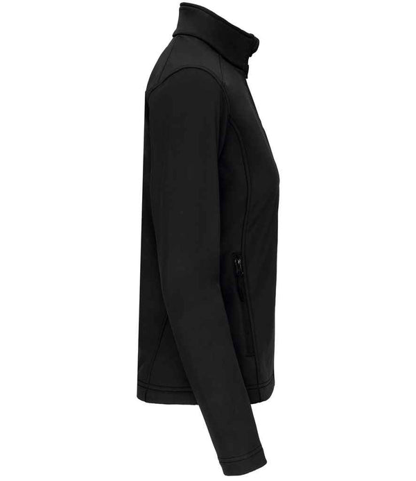 Kariban Ladies Soft Shell Jacket Black