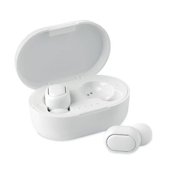 Recycled ABS TWS earbuds