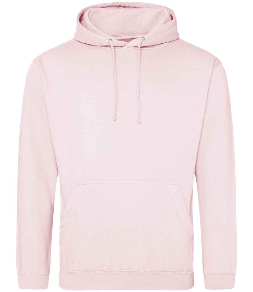 AWDis College Hoodie Baby Pink
