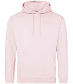 AWDis College Hoodie Baby Pink