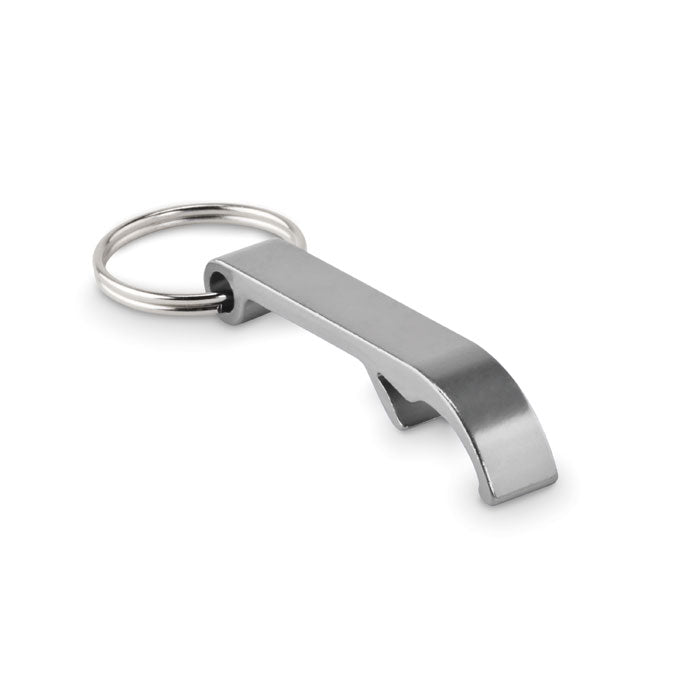 Branded Recycled aluminium key ring