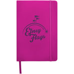 Branded Spectrum A5 hard cover notebook