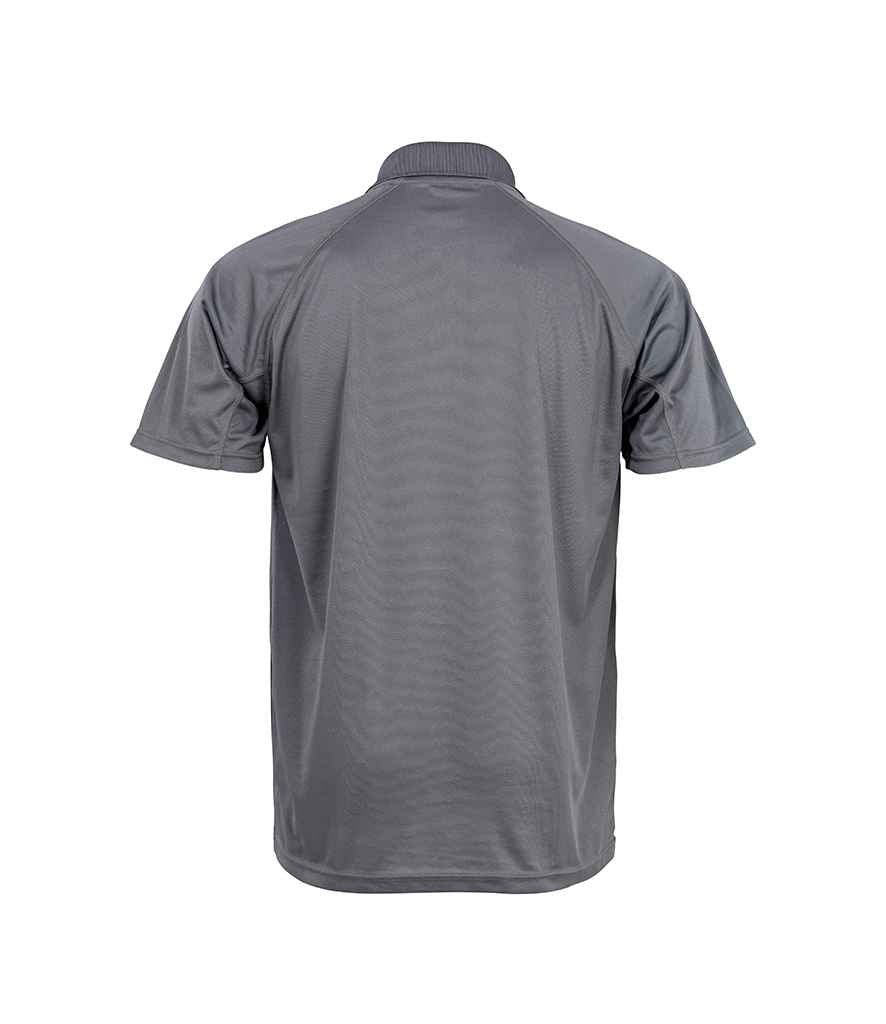 Spiro Impact Performance Aircool Polo Shirt Grey