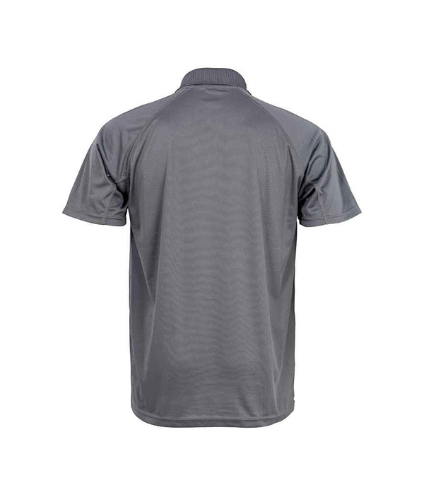 Spiro Impact Performance Aircool Polo Shirt Grey